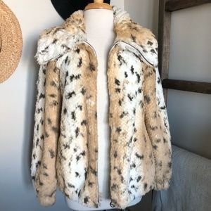 Michael Kors Faux Fur Jacket